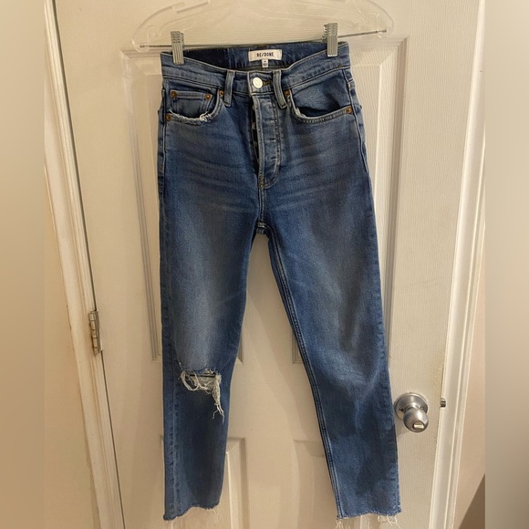 NWOT re/done ankle jeans - Picture 1 of 3
